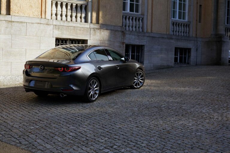 Mazda 3 Sedan Rear View