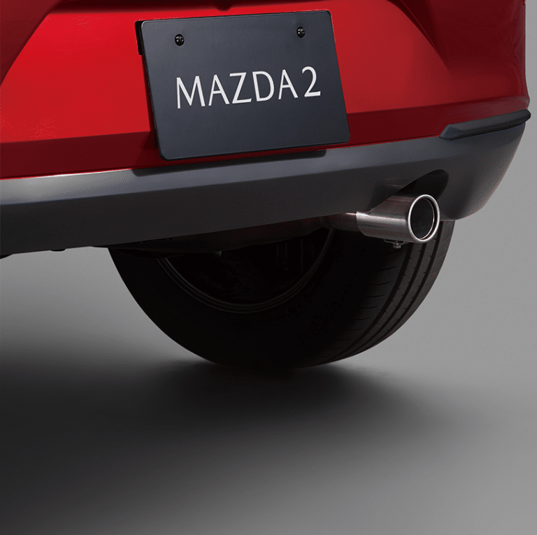 Mazda 2 Muffler Extension